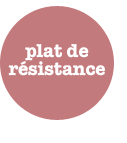 Plat de résistance / Dernier roman-cuisine